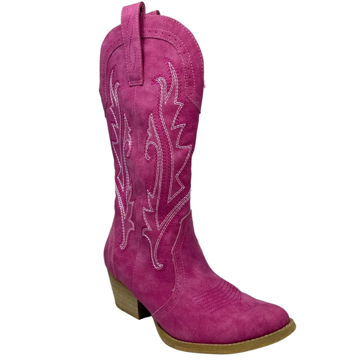 Boots Western By Rollda In Pink, Size: 7.5