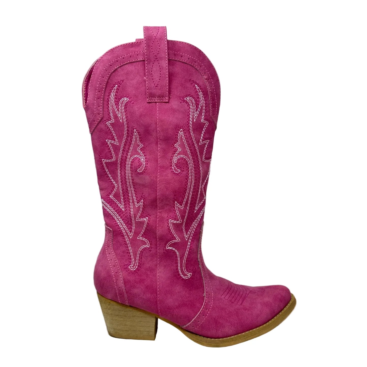 Boots Western By Rollda In Pink, Size: 7.5