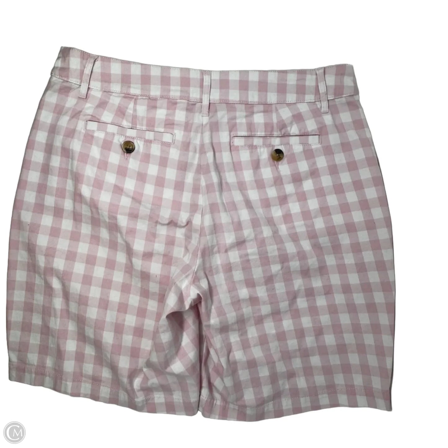 Shorts By Kim Rogers In Checkered Pattern, Size: 12