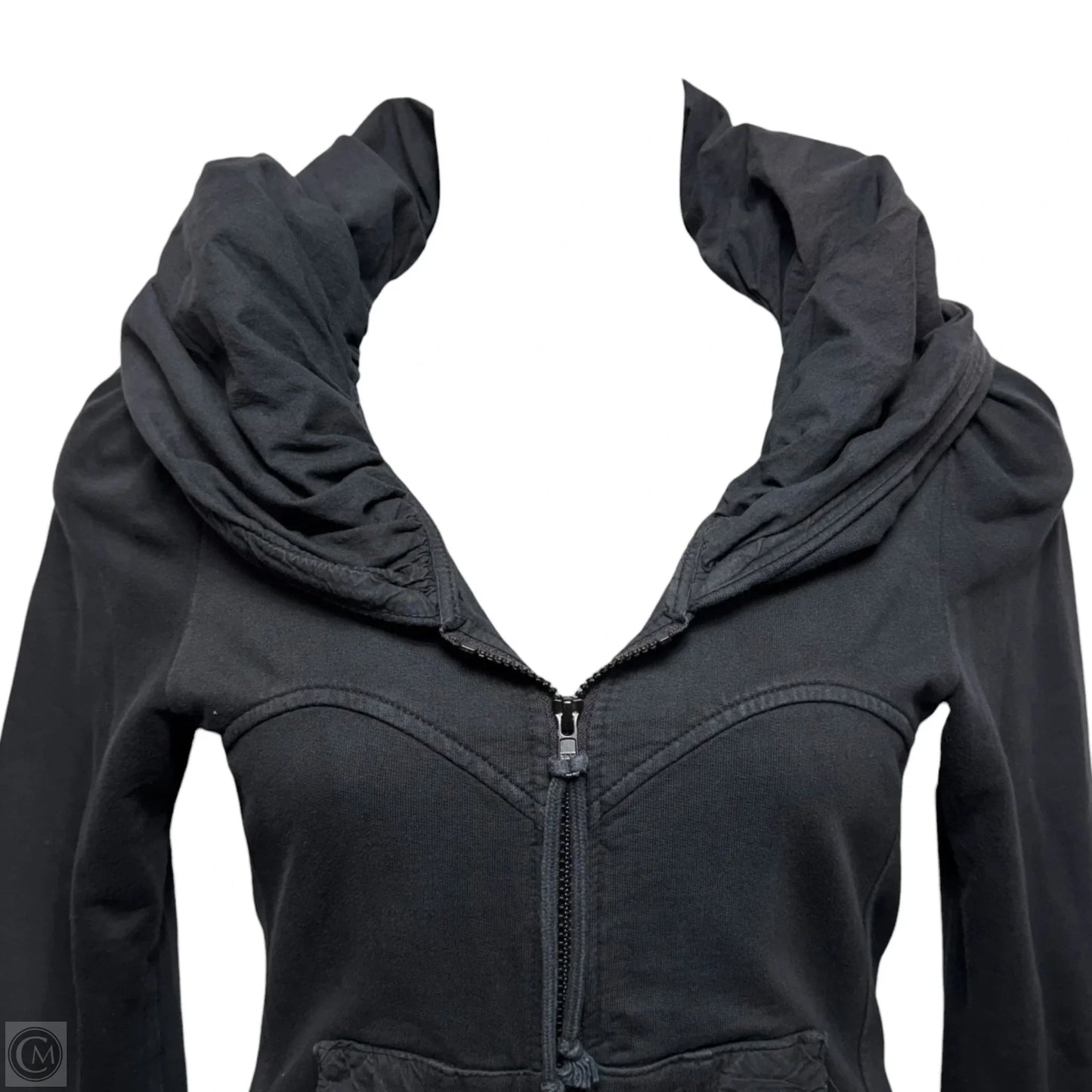 Long Cloak Hoodie Dress By Prairie Underground In Black, Size: M