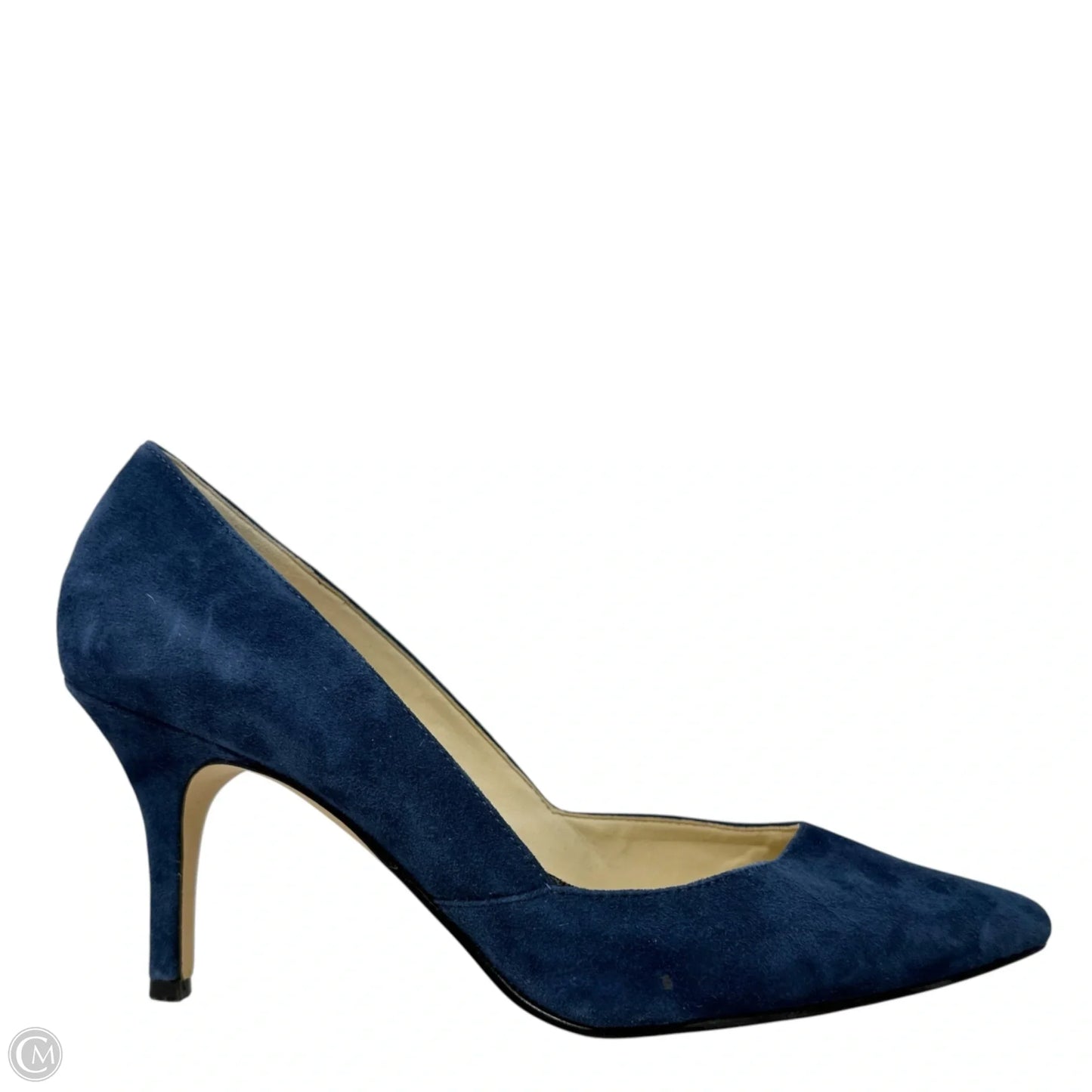 Tuscany Suede Pumps By Marc Fisher In Blue, Size: 8.5