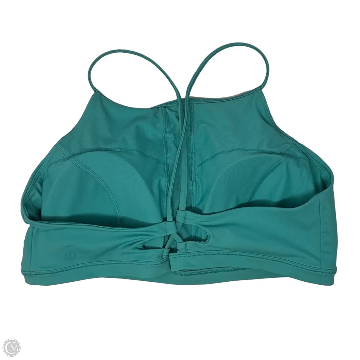 Athletic Bra By Lululemon In Teal, Size: M (estimated - no size tag)