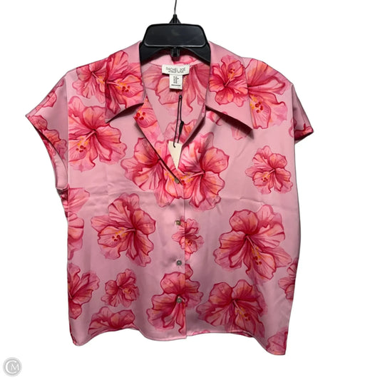Top Sleeveless By Rachel Zoe In Floral Print, Size: M
