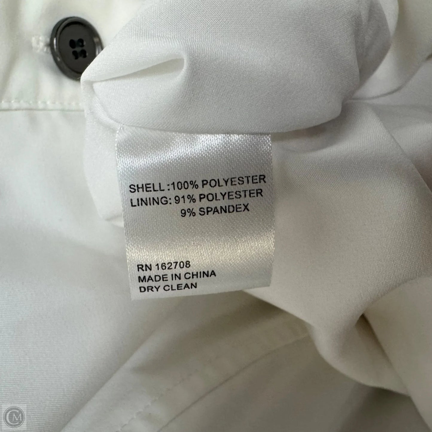 Alexandra Button Front Shirt Dress By LTD In White, Size: 2