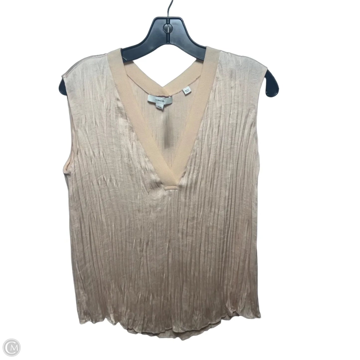 Top Sleeveless By Vince In Peach, Size: Xs