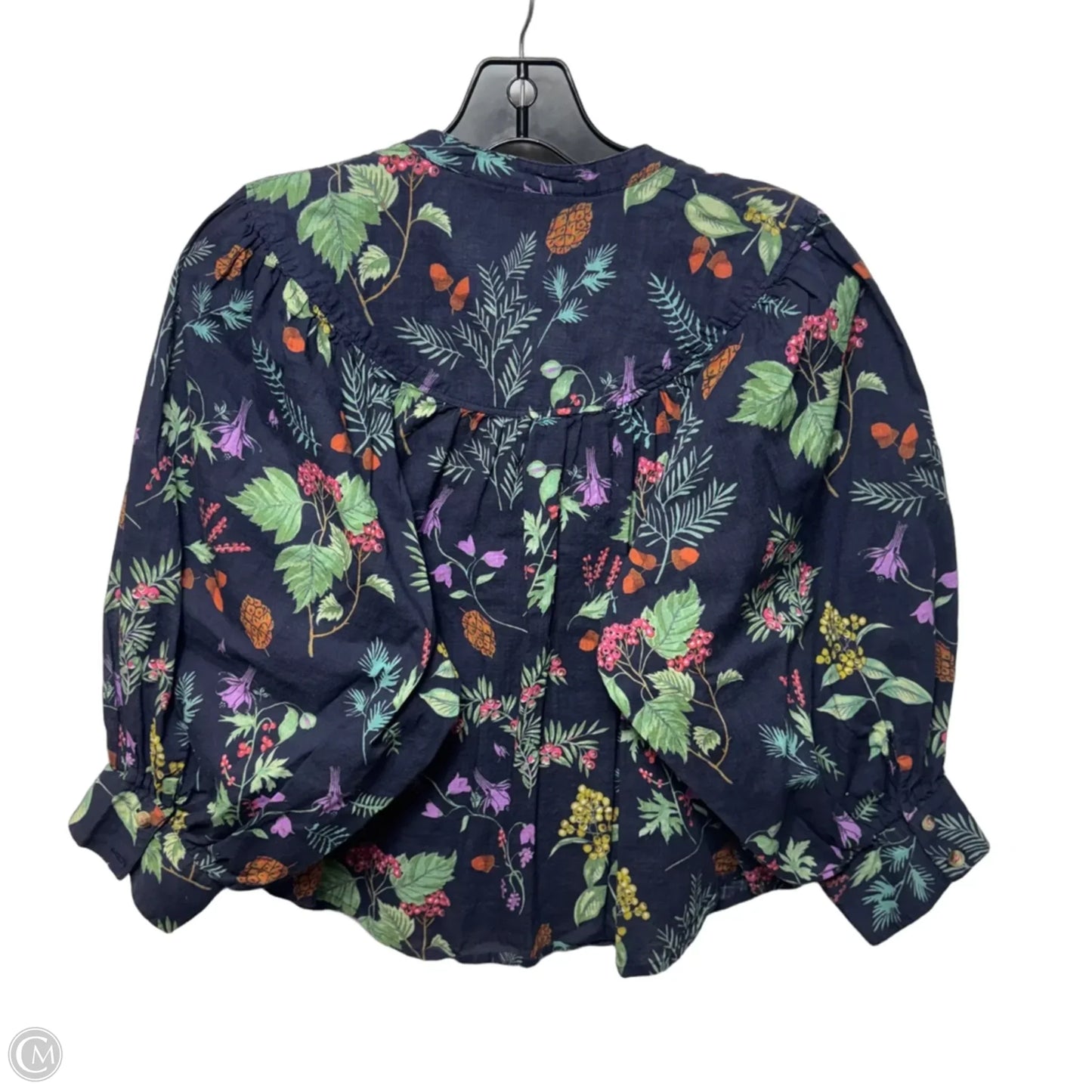 Top Short Sleeve By Maeve In Floral Print, Size: S