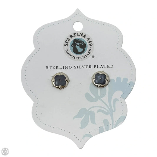 Sterling Plated Earrings Stud By Spartina