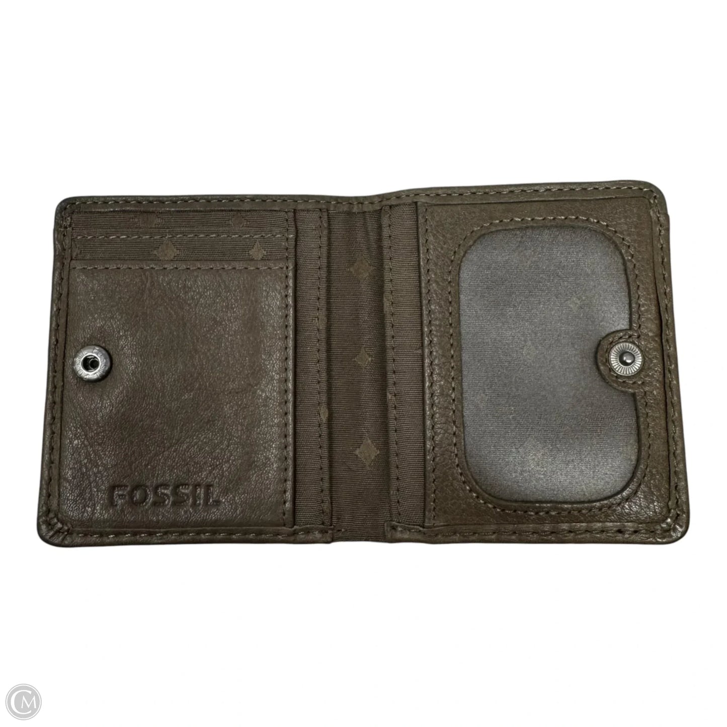 Bifold Snap Wallet By Fossil, Size: Small