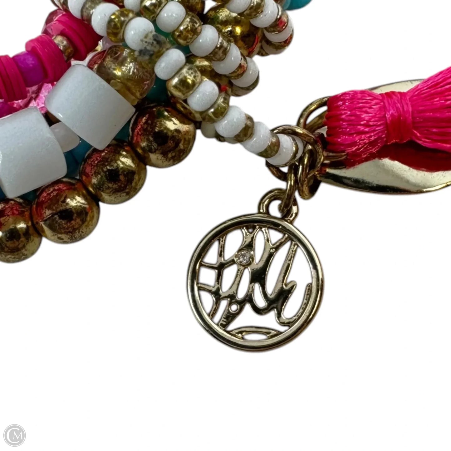Tassel Beaded Bracelet Set Designer By Lilly Pulitzer, Size: 06 Piece Set
