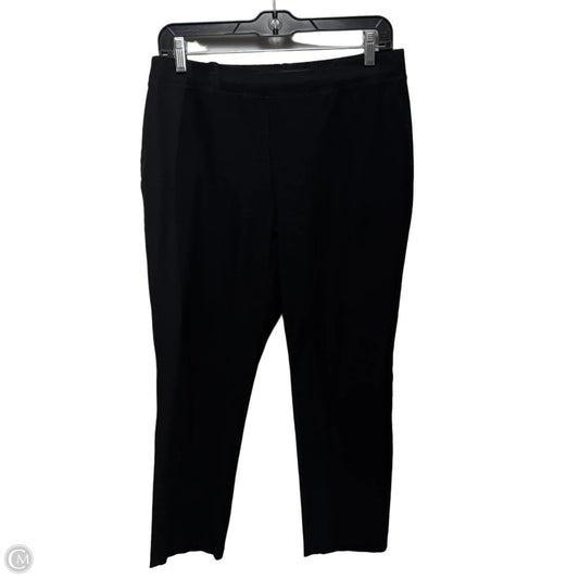 Pants Cropped By Eileen Fisher In Black, Size: S