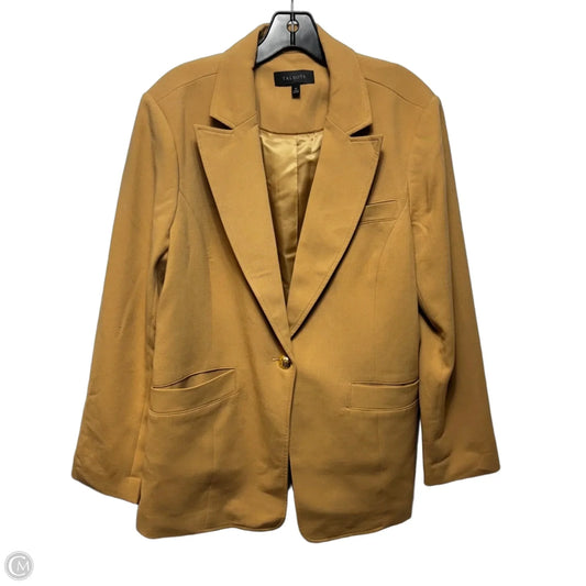 Blazer By Talbots In Tan, Size: 14