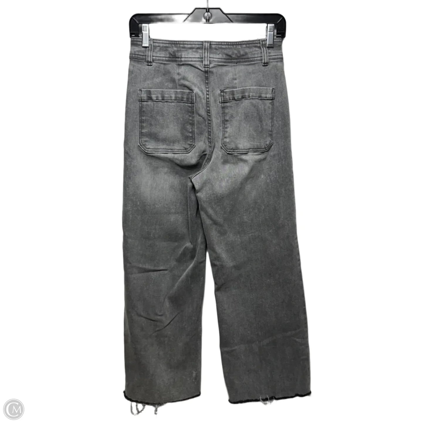 Jeans Wide Leg By Oat In Grey, Size: 4/27