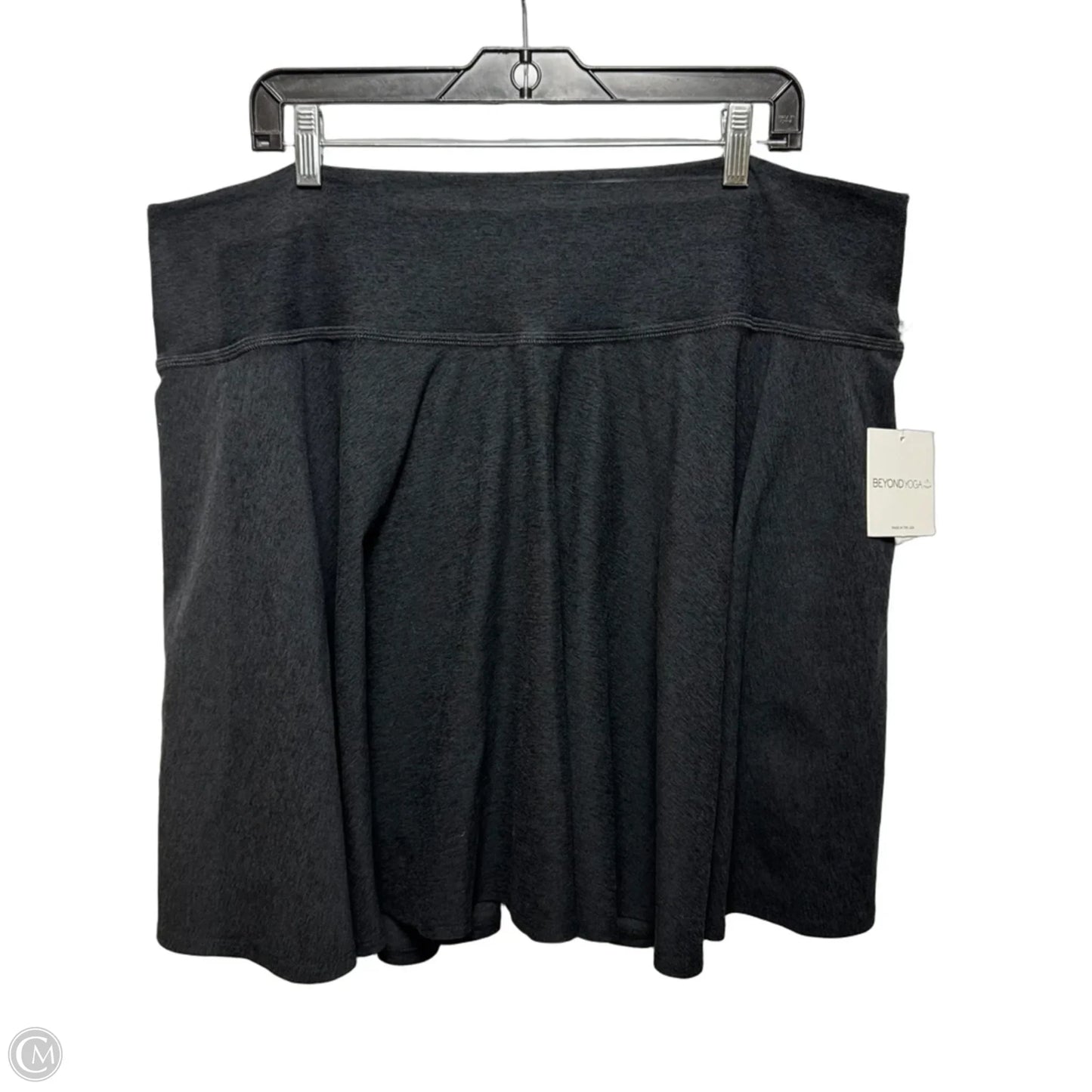 Athletic Skort By Beyond Yoga In Grey, Size: 4x
