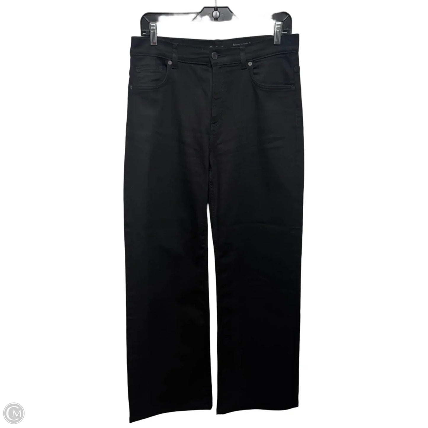Relaxed Straight Fit Jeans By Cos In Black, Size: 10/30