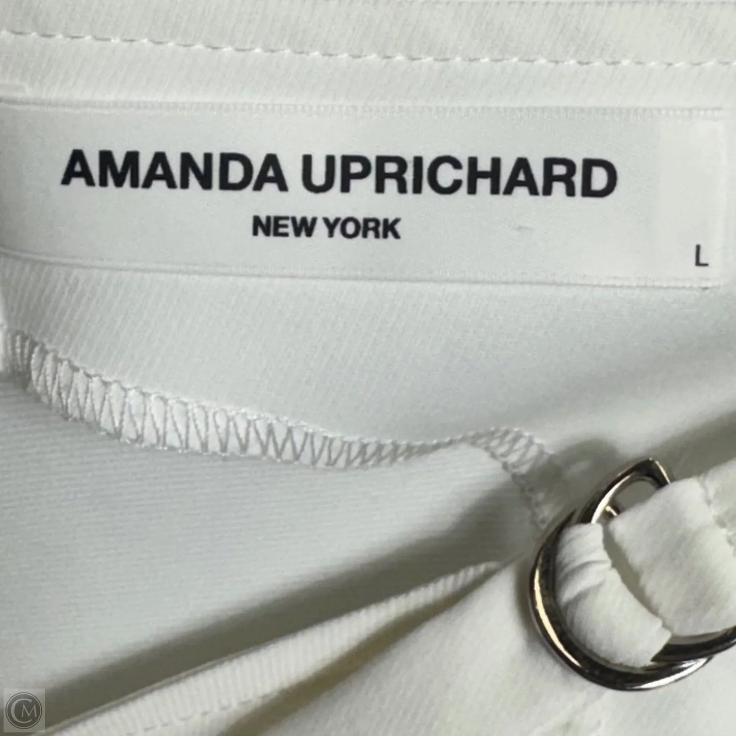 Josietta Jumpsuit By Amanda Uprichard In White, Size: L