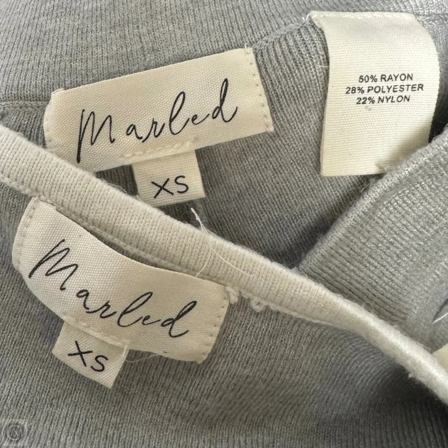 Knit Lounge Set 2 Piece By Marled In Grey, Size: Xs