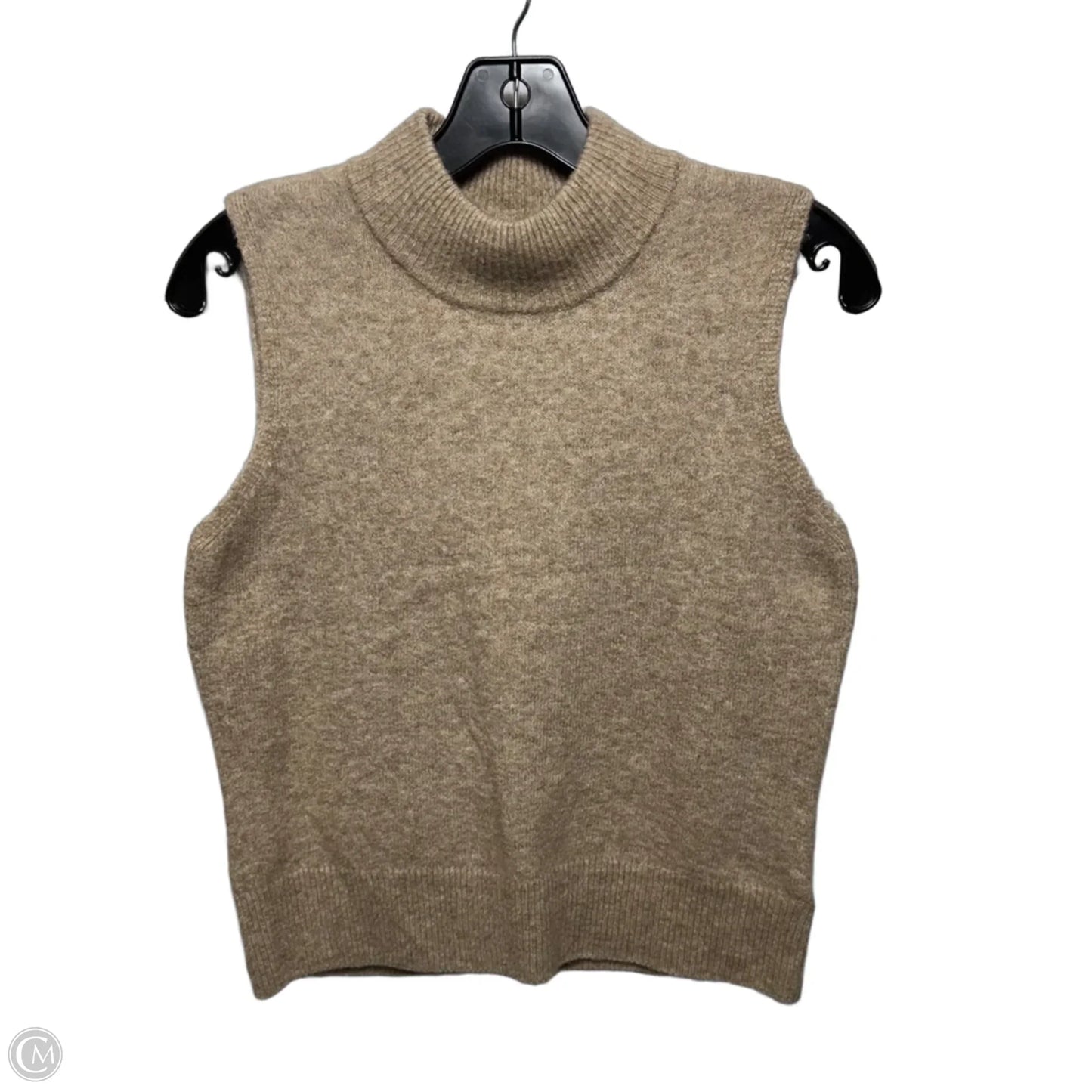 Vest Sweater By Tahari In Beige, Size: S