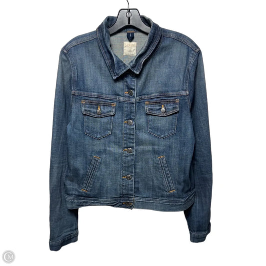 Jacket Denim By J. Crew In Blue Denim, Size: L