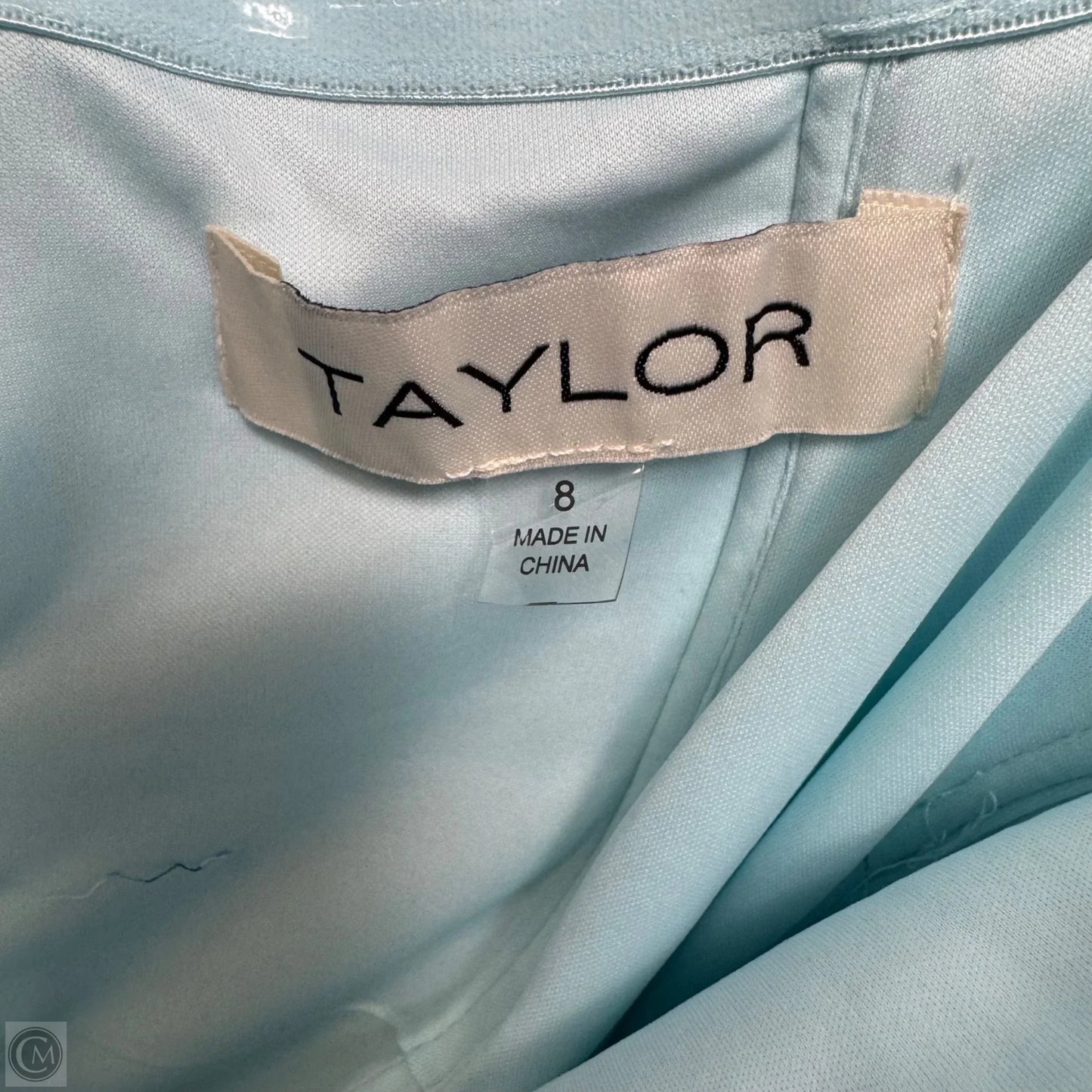 Dress Casual Maxi By Taylor In Blue, Size: 8