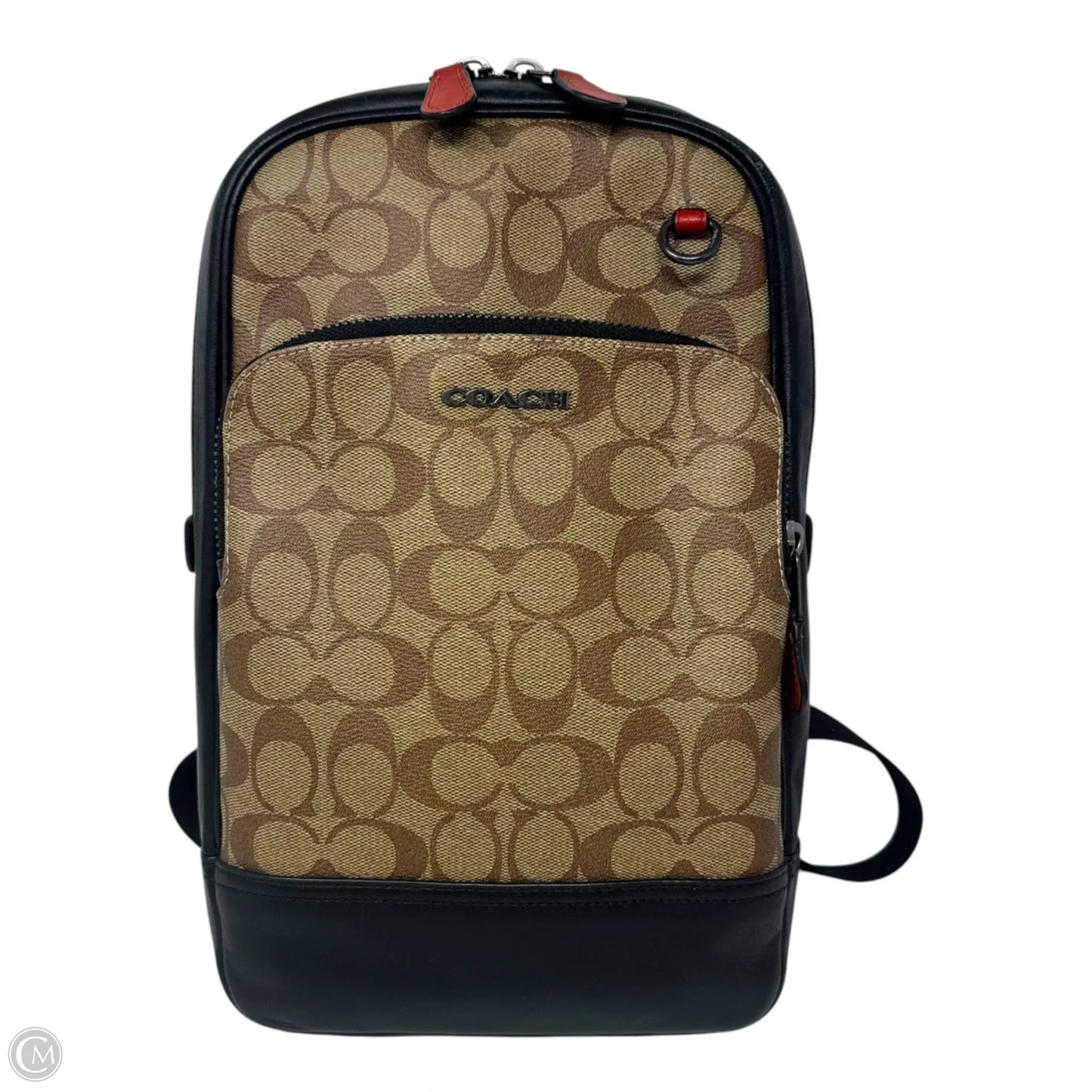 Graham Pack Sling Bag Designer By Coach, Size: Medium