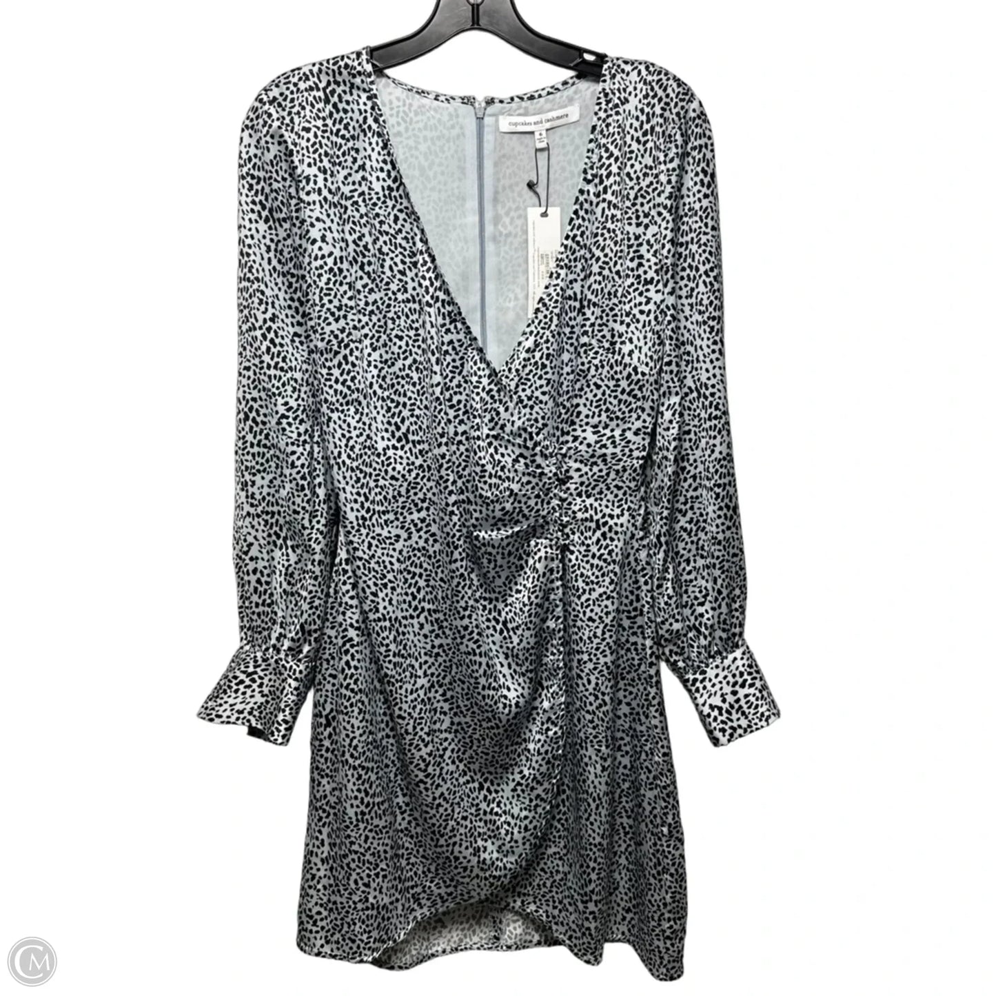 Dress Casual Short By Cupcakes And Cashmere In Black & Blue, Size: 6