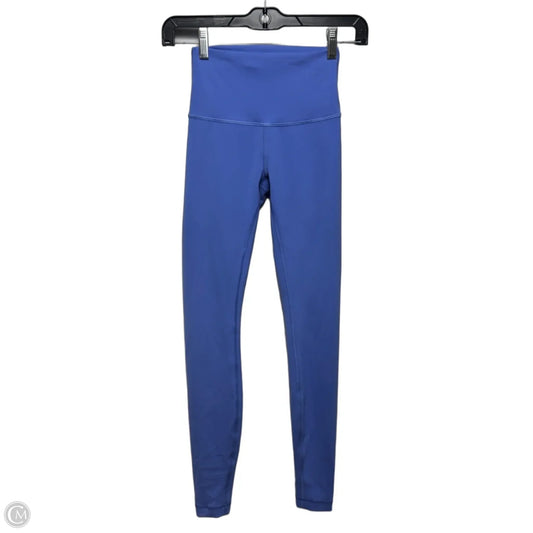 Athletic Leggings By Lululemon In Blue, Size: 2