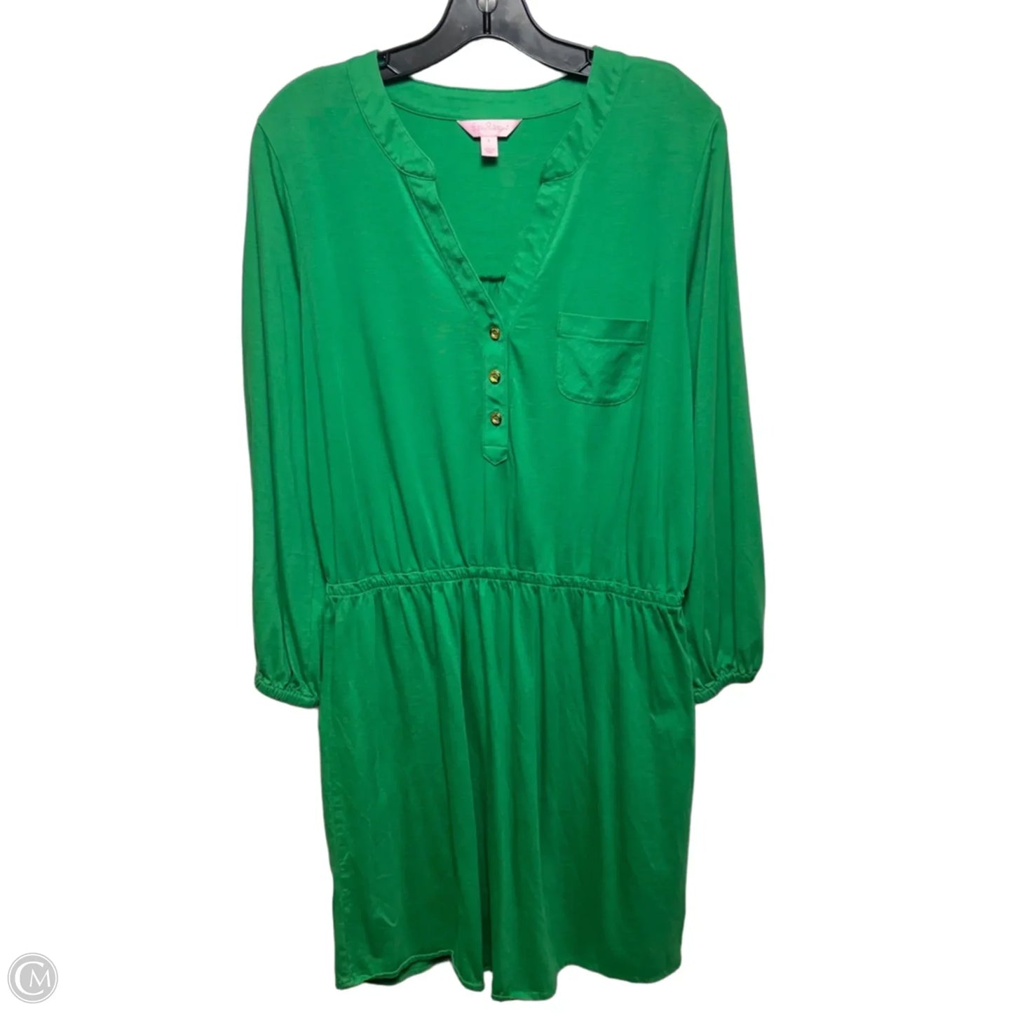 Dress Designer By Lilly Pulitzer In Green, Size: L