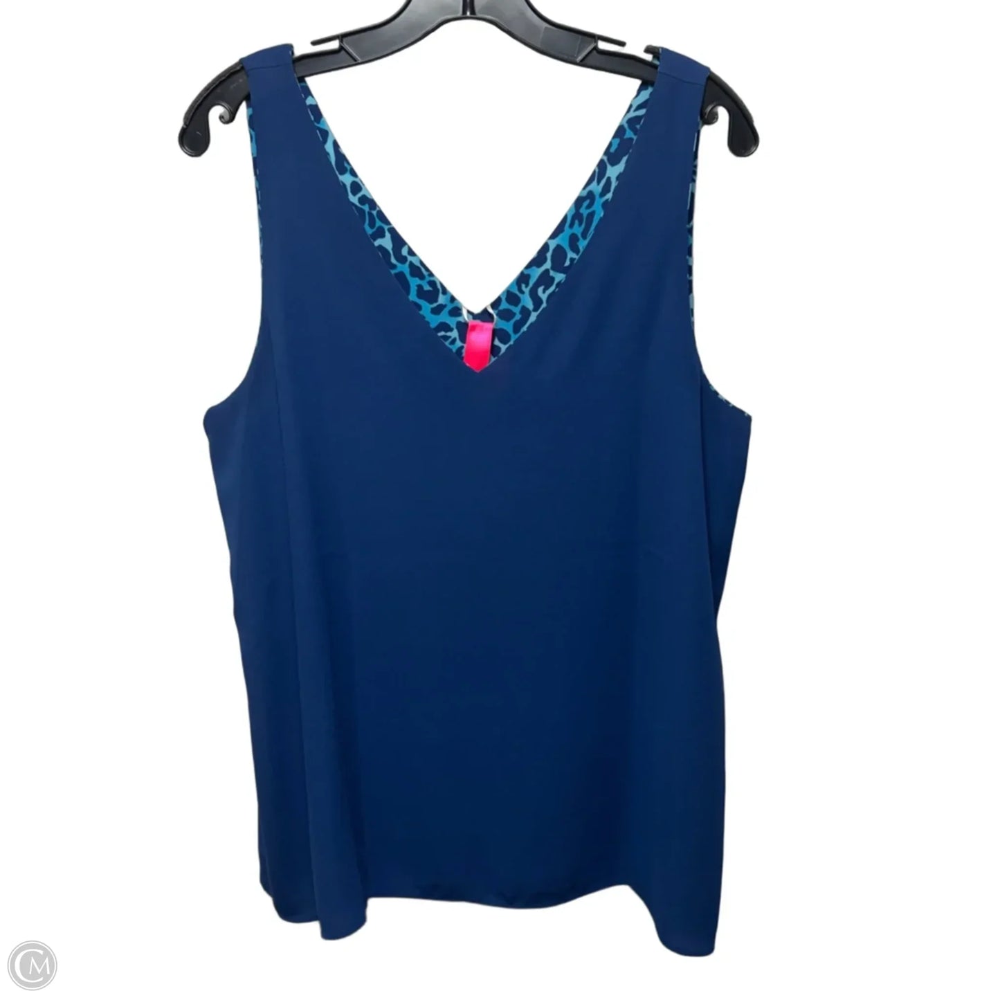Reversible Top Sleeveless Designer By Lilly Pulitzer In Animal Print, Size: L