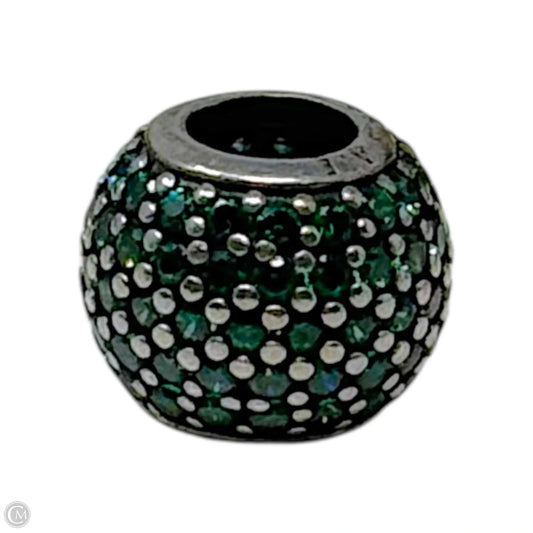 Green Pavé Lights Sterling Bracelet Charm By Pandora