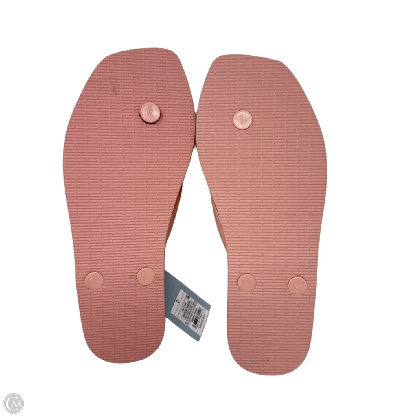 Roseanne  Flip Flop Sandals By Shade & Shore In Pink, Size: 7