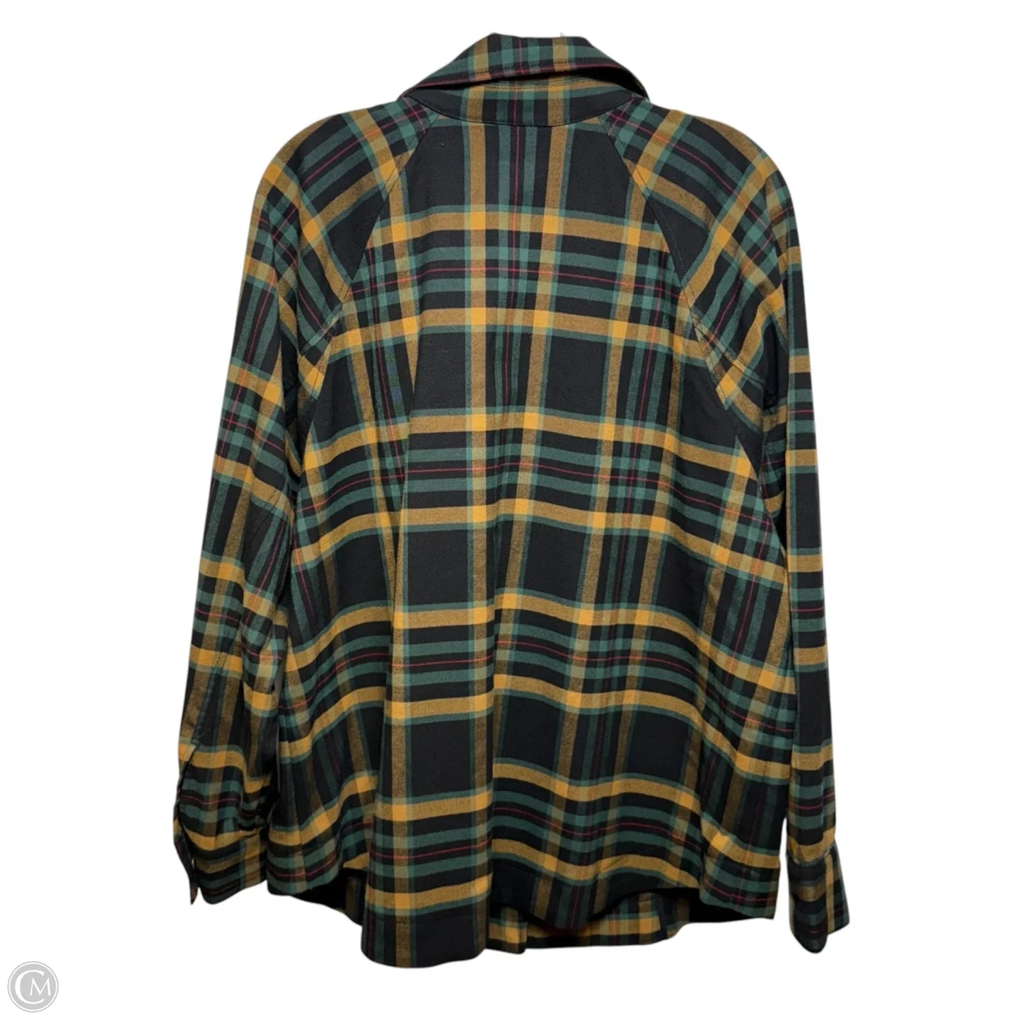 Jacket Other By Cabi In Plaid Pattern, Size: Xl