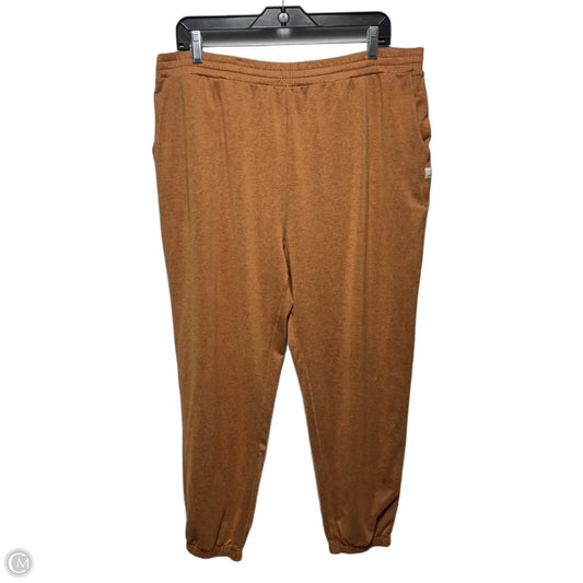Athletic Pants By Vuori In Tan, Size: Xxl