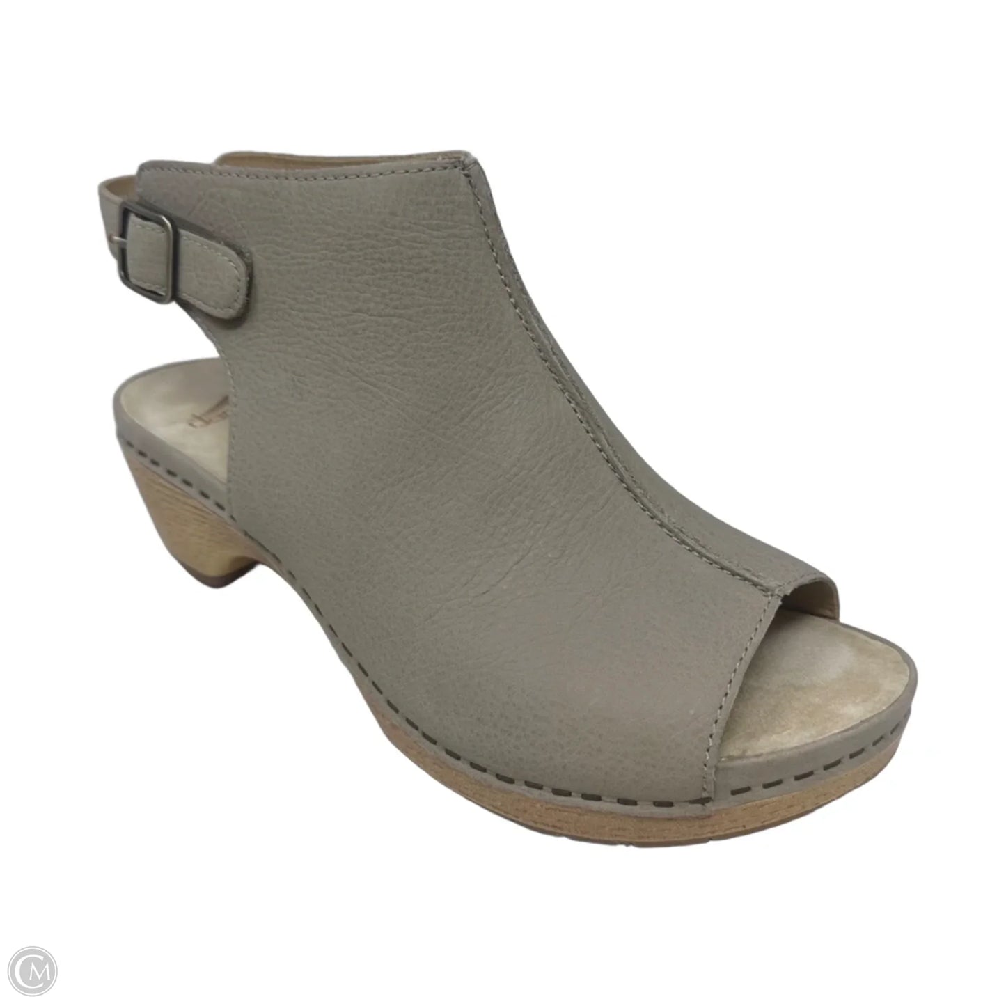 Shoes Heels Platform By Dansko In Taupe, Size: 9.5