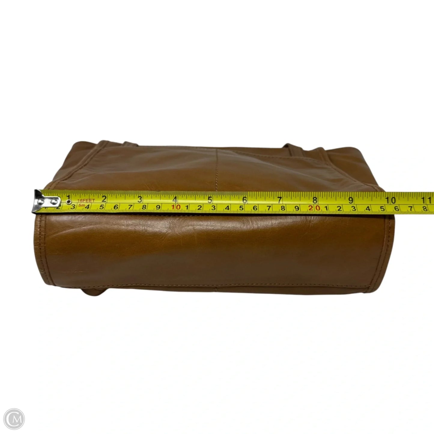 Shoulder Handbag Leather By Hobo Intl, Size: Medium