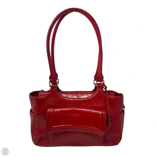 Shoulder Handbag Leather By Hobo Intl, Size: Medium