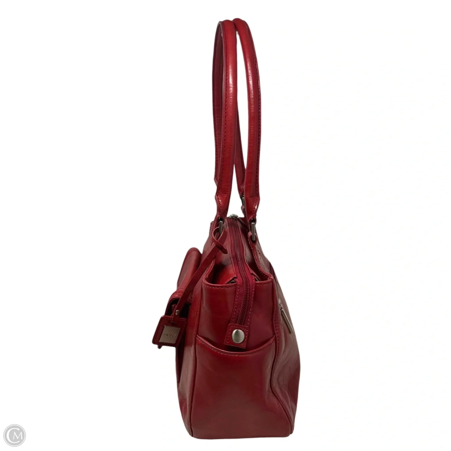 Shoulder Handbag Leather By Hobo Intl, Size: Medium