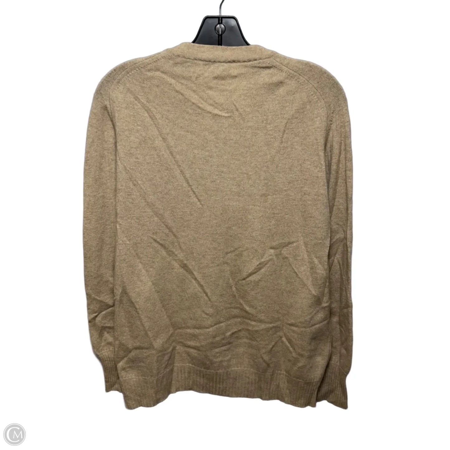 Sweater Cardigan Cashmere By Dalton In Tan, Size: M ESTIMATED
