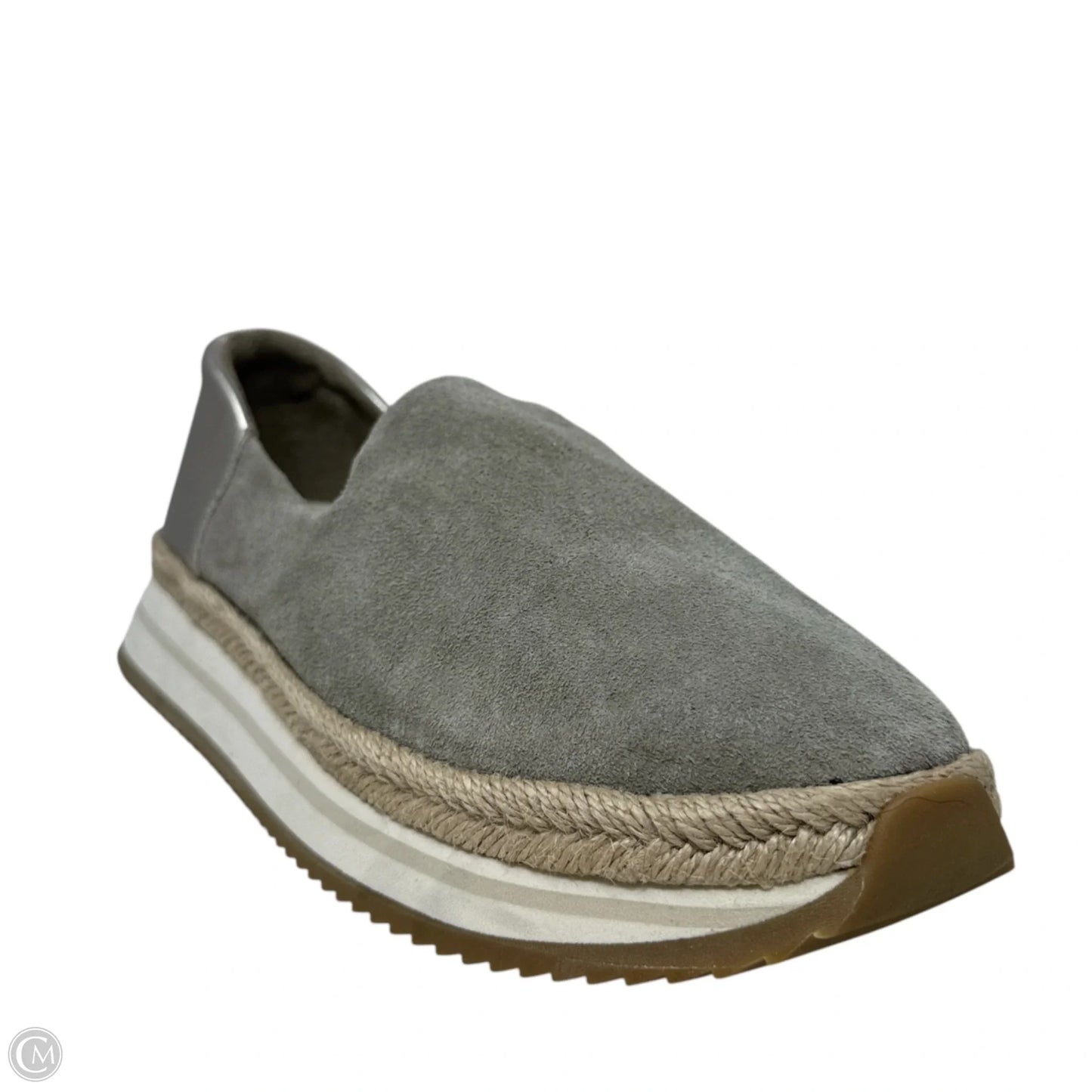 Jocelyn Espadrille Slip-On Sneakers By Toms In Brown & Cream, Size: 9