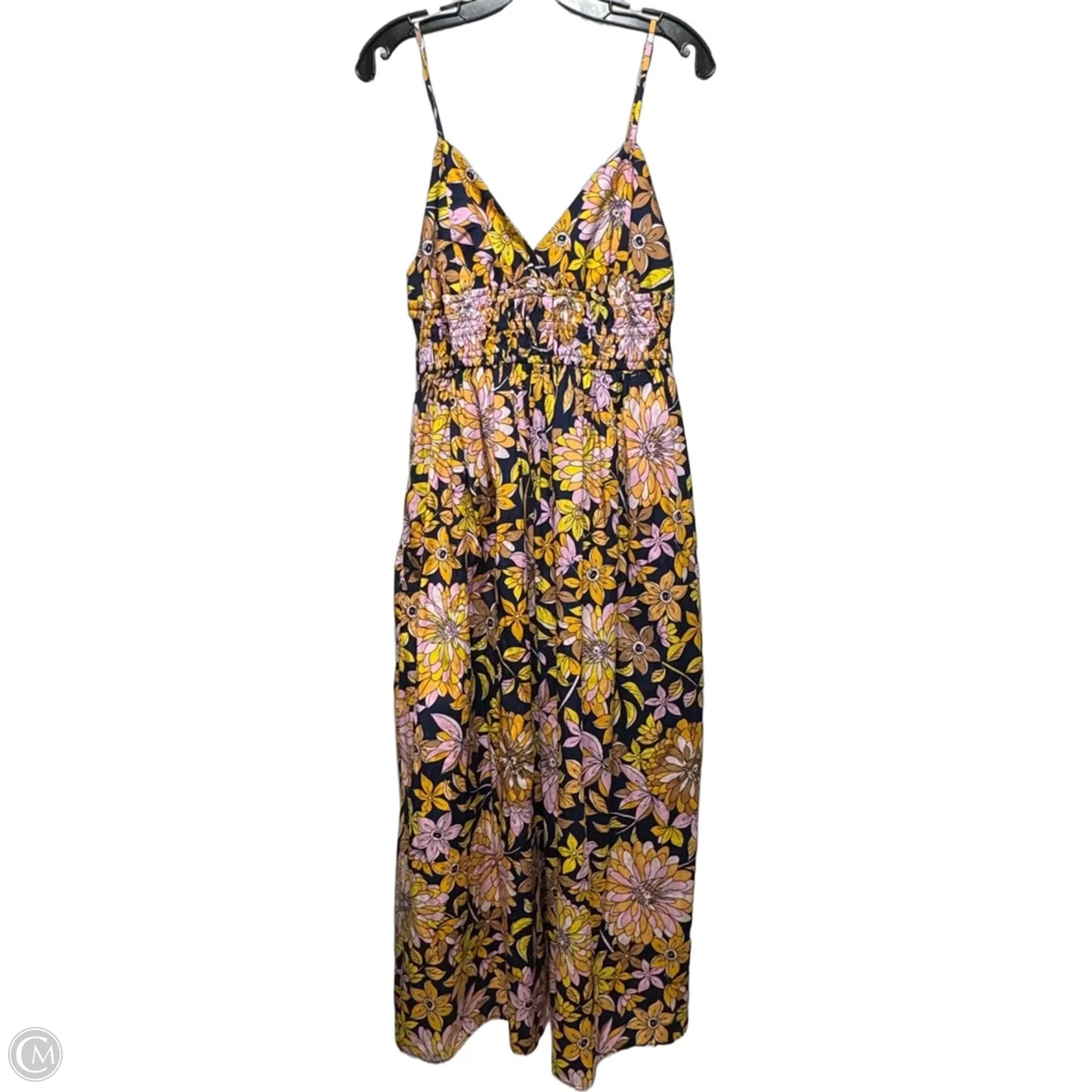 Dress Casual Maxi By J. Crew In Floral Print, Size: 12