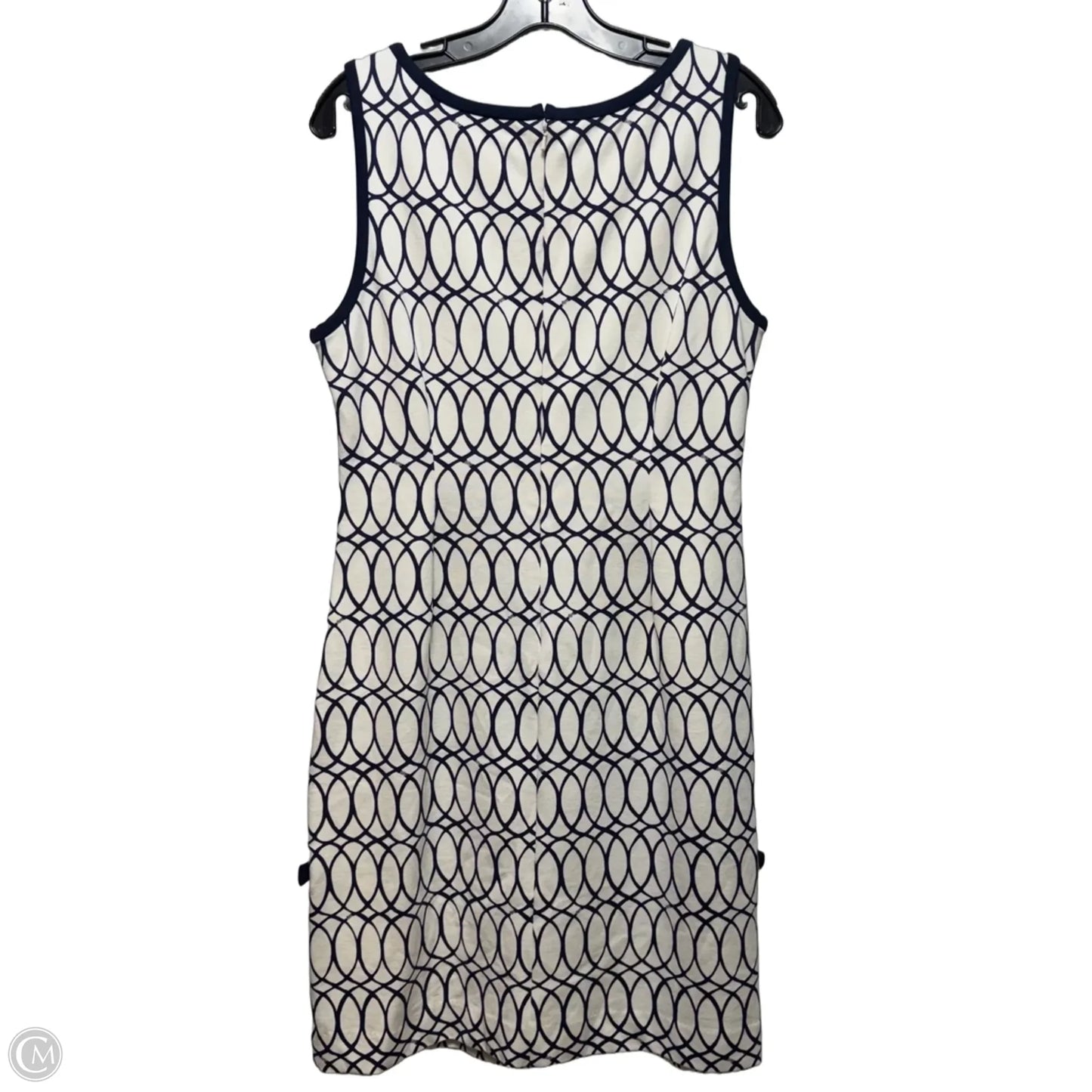 Dress Designer By Lilly Pulitzer In Blue & White, Size: L