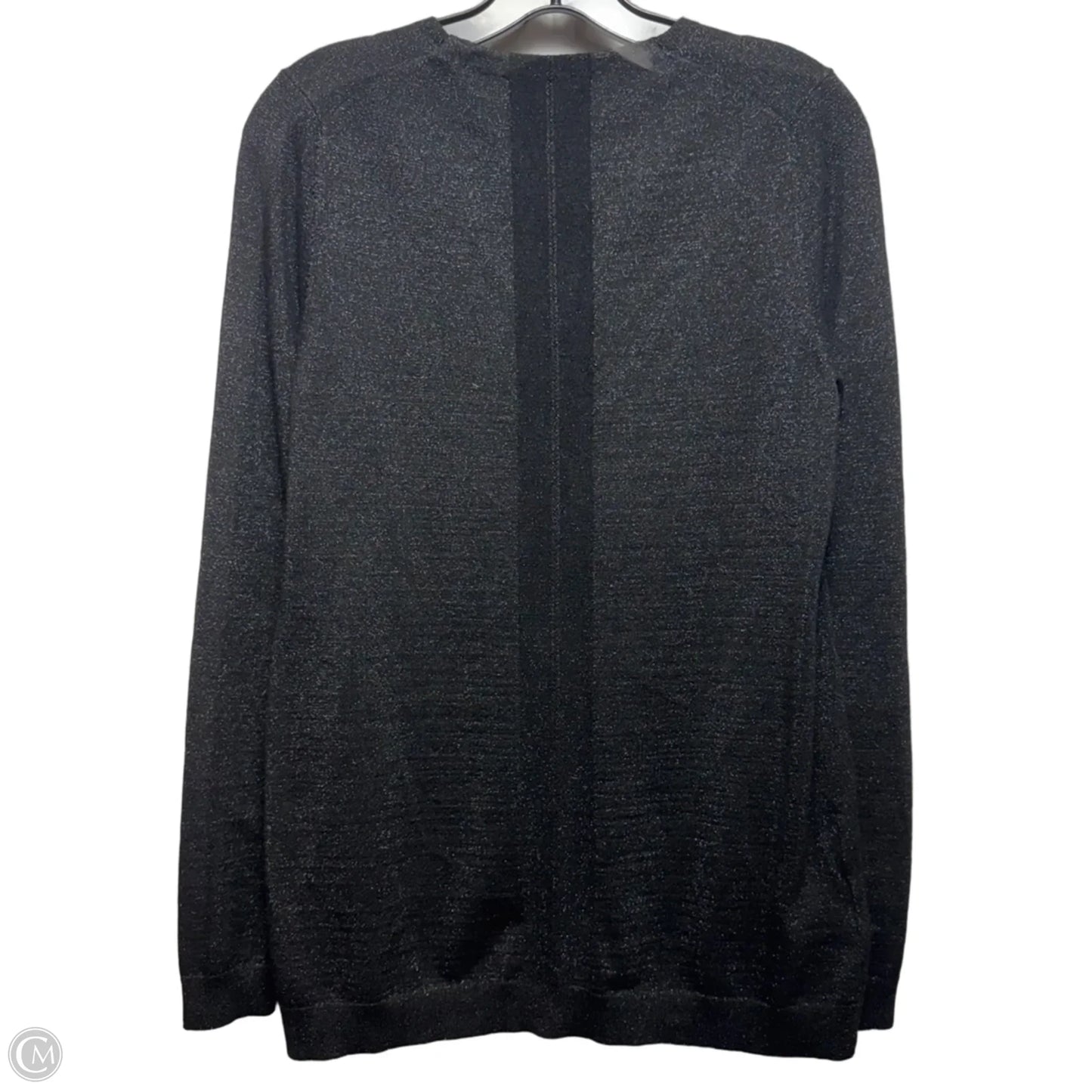 Sweater Cardigan By Ann Taylor In Black, Size: M