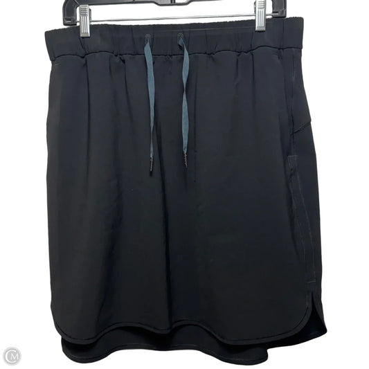 Skirt Mini & Short By Lululemon In Black, Size: 12