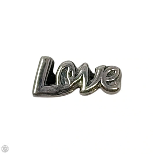 Love Bracelet Clip Charm Sterling Silver