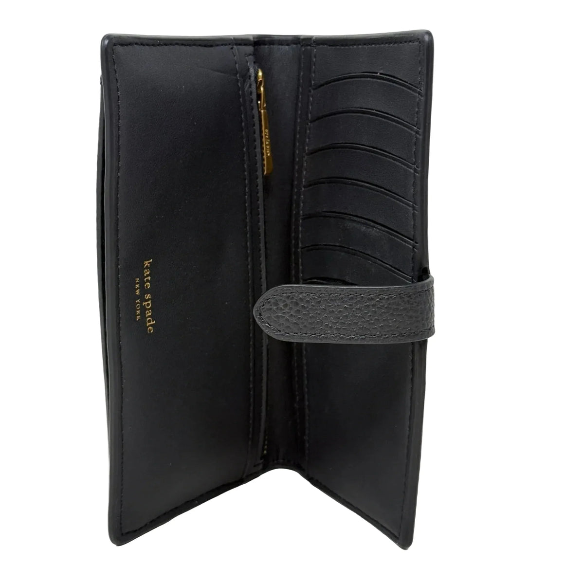 Hudson Bifold Wallet In Posh Plaid Designer By Kate Spade, Size: Large