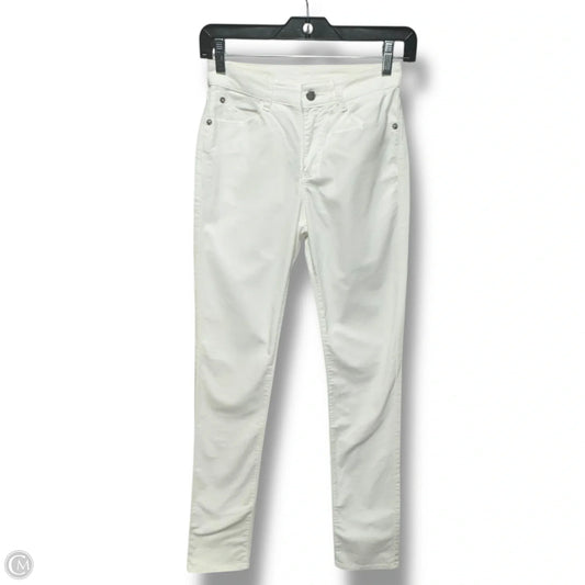 Jeans Straight By Emporio Armani In White, Size: 0p