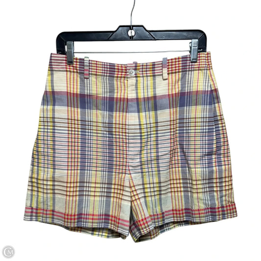 Shorts By Polo Ralph Lauren In Plaid Pattern, Size: 6
