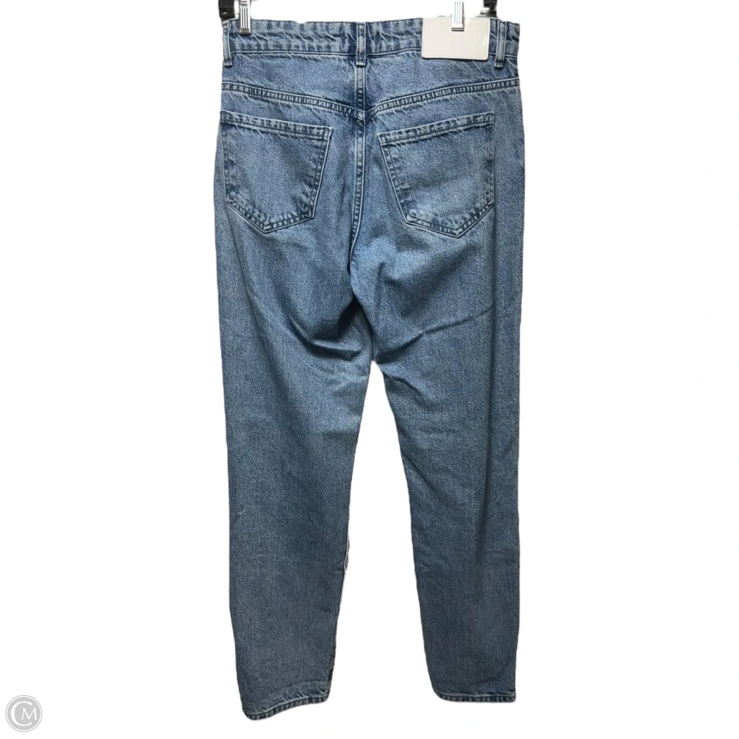 Jeans Straight By Boohoo MAN In Blue Denim, Size: 10/30