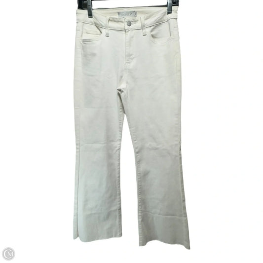 Jeans Straight By Just USA In Cream, Size: 6