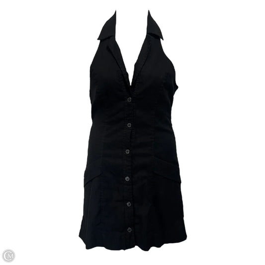 The Amelia Collared Mini Dress By Maeve In Black, Size: M