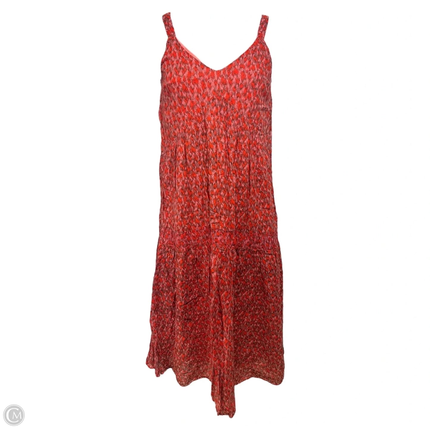 Dress Casual Maxi By Joie In Orange & Pink, Size: M